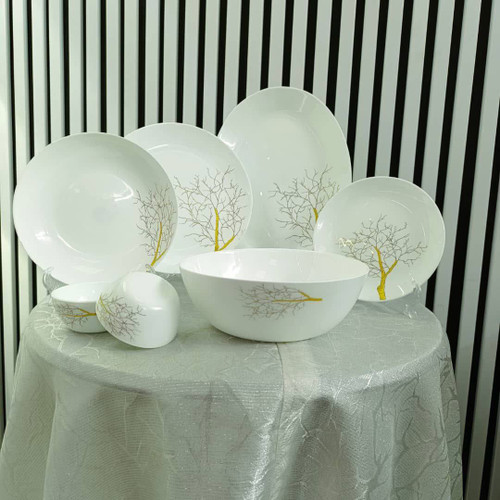 سرویس 26 پارچه گرد درخت طلا ( پاییز)