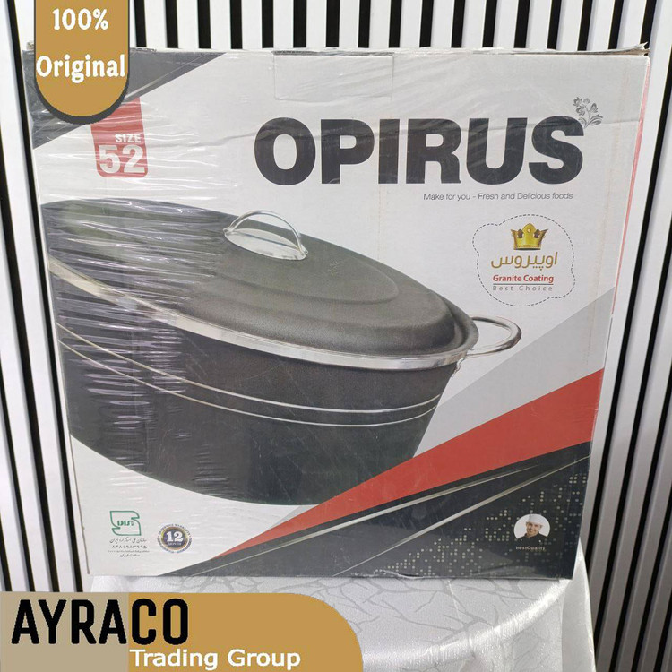 قابلمه سایز 52 برند اپیروس رنگ ( سربی )
