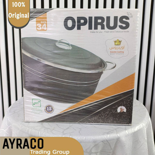 قابلمه سایز 34 برند اپیروس رنگ ( مشکی )