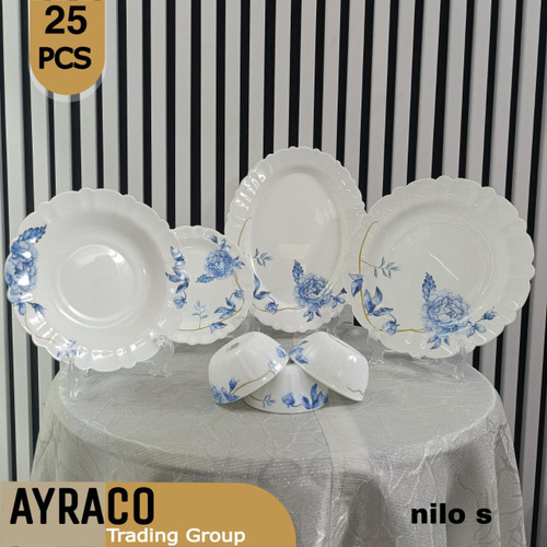 سرویس آکروپال 25 پارچه لیلو سرمه ای برند دینو