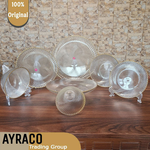 سرویس لب طلا ۳۳ پارچه مدل آلفا