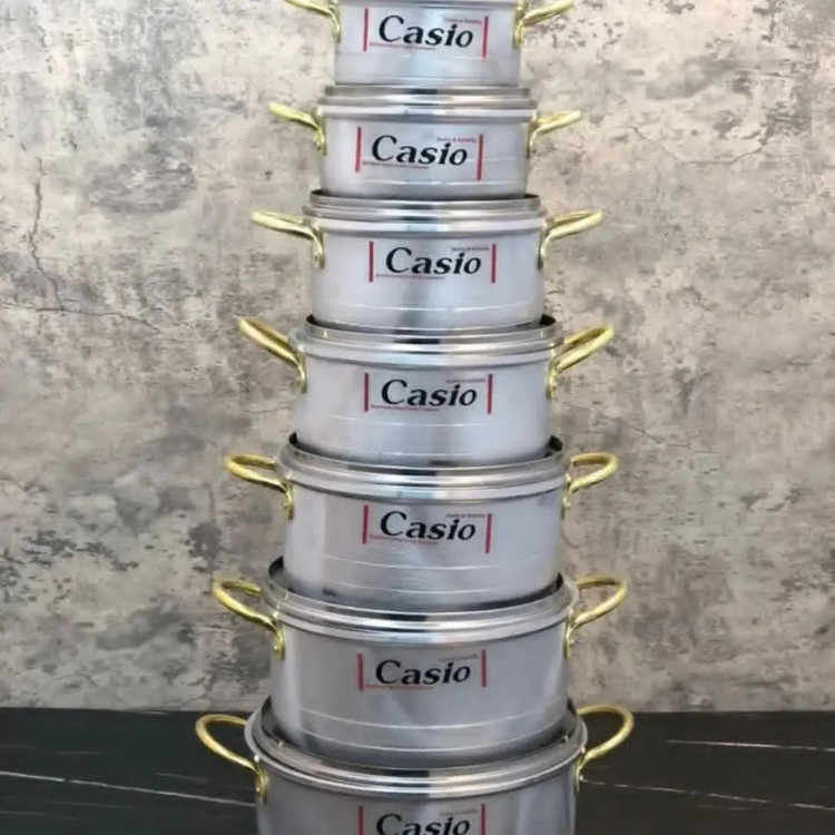 سرویس قابلمه 14 پارچه برند کاسیو ( casio )