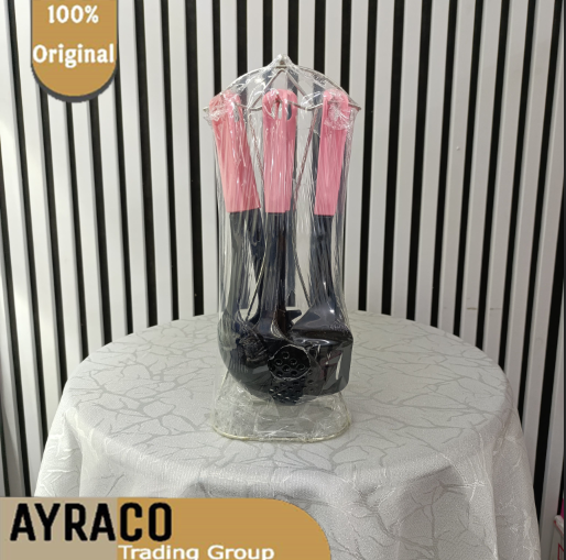 ست کفگیر و ملاقه ایرانی صورتی